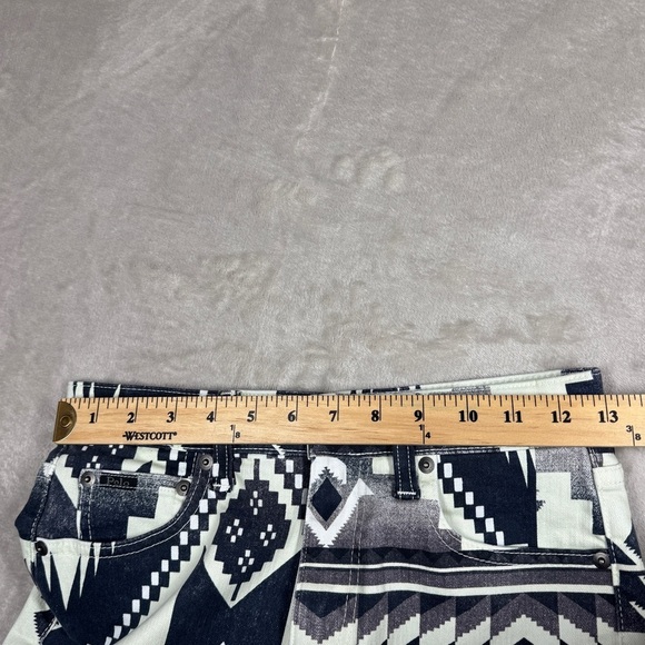 Polo Ralph Lauren Tompkins Skinny High Rise Ankle Aztec Zipper Fly Jeans Size 25 - Picture 4 of 15